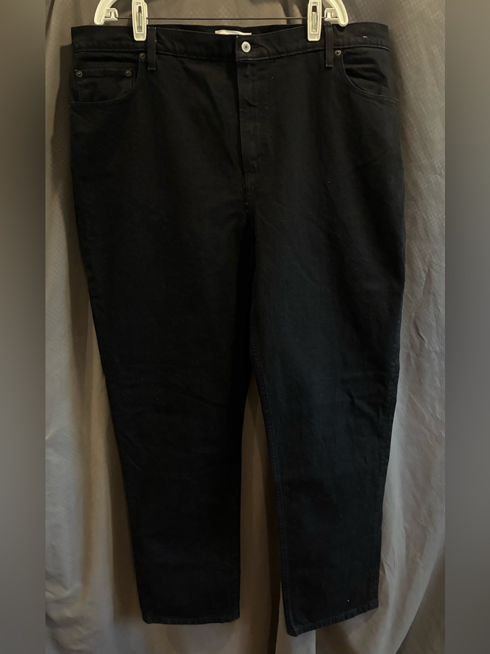 NWT Abercrombie & Fitch Women’s ‘The '90s Straight’ Black Jeans; Size 35/20L